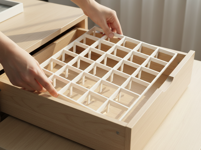 Box Divider printed example