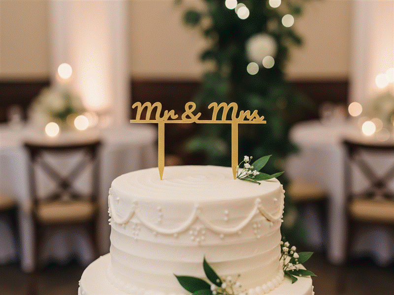 Cake Topper printed example