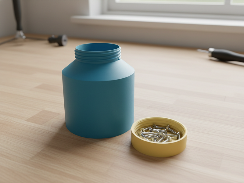 Threaded Jar printed example