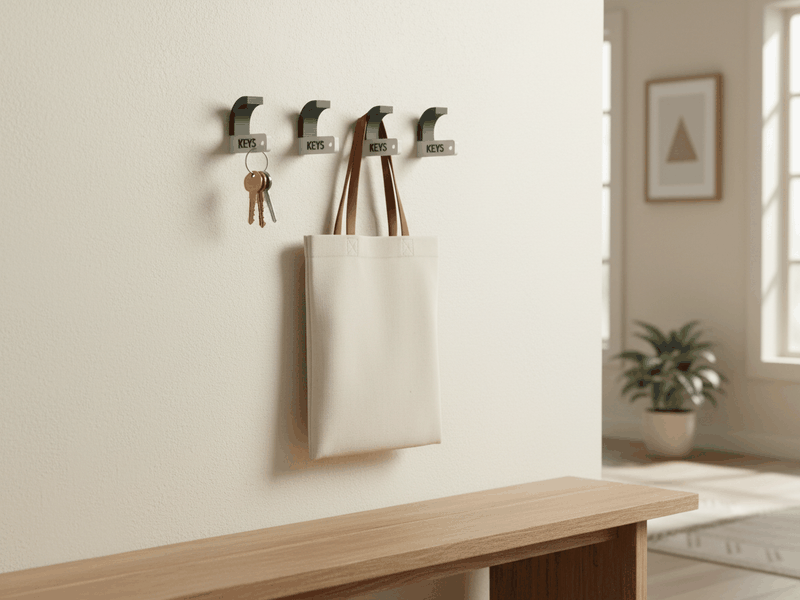 Hook & Hanger Maker printed example